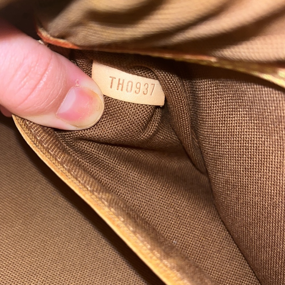 Louis Vuitton Alma Brown Handbag Monogram Canvas MM - Picture 11 of 16